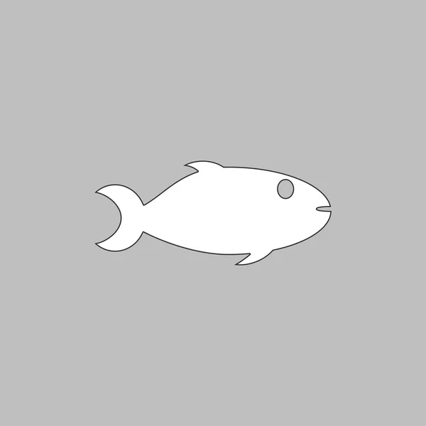 Poisson ordinateur symbole — Image vectorielle