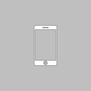 Dokunmatik telefon bilgisayar simgesi