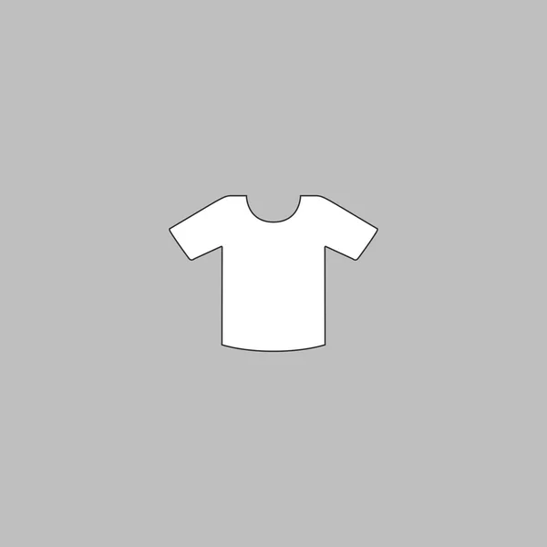 Camisa símbolo de ordenador — Vector de stock