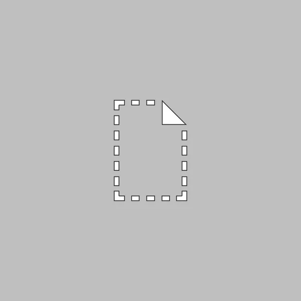 Documento símbolo informático — Archivo Imágenes Vectoriales