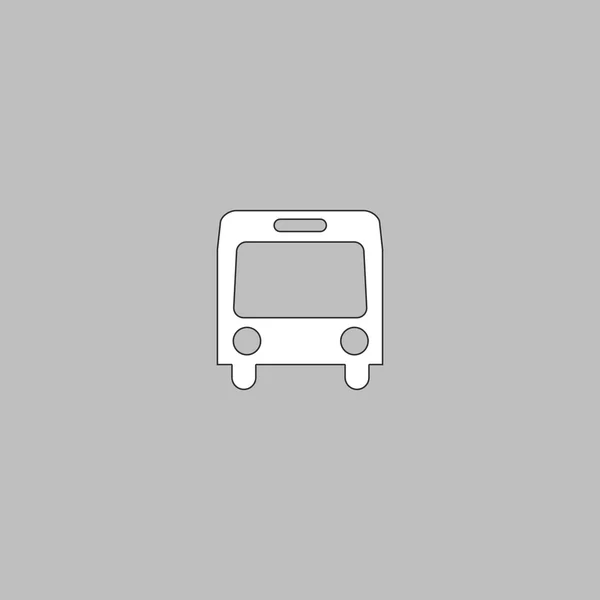 Autobus símbolo del ordenador — Vector de stock
