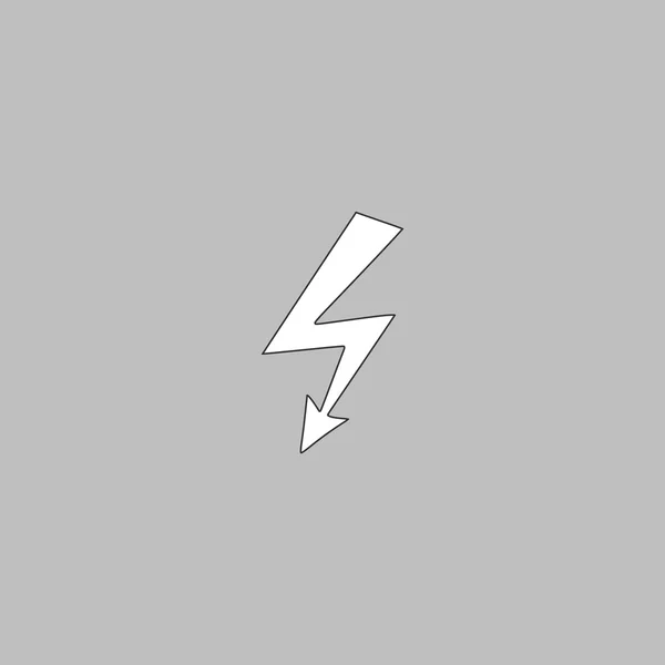 Lightning Icon Vector — Stock Vector