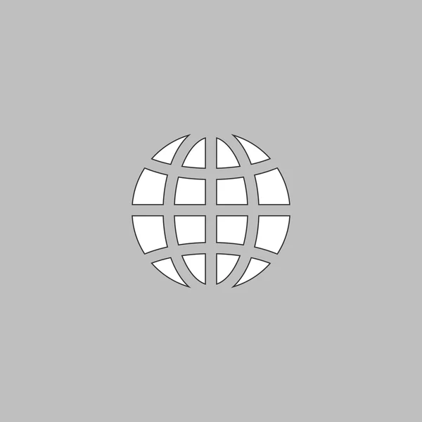 Tierra símbolo del ordenador — Archivo Imágenes Vectoriales