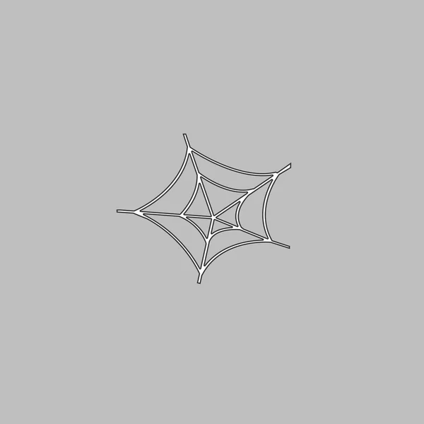 Spiderweb computer symbol — Stock Vector
