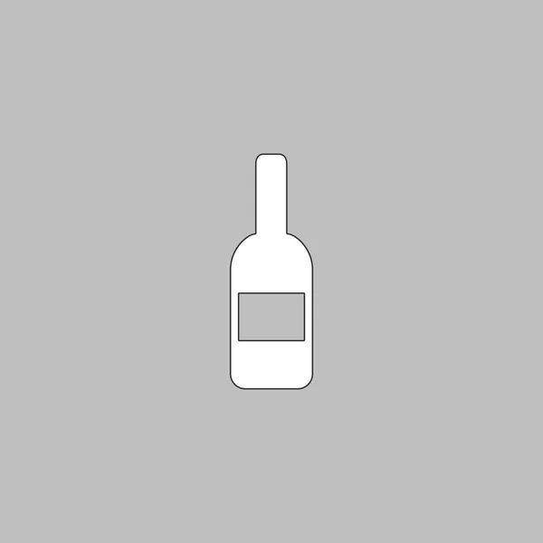 Vino símbolo de ordenador — Vector de stock