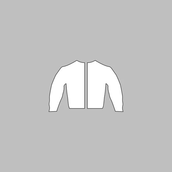 Куртка компьютер символ — стоковый вектор