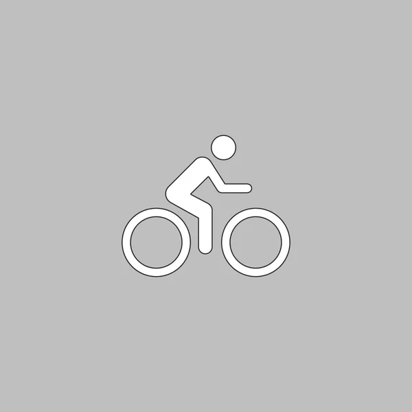 骑自行车计算机符号 — 图库矢量图片