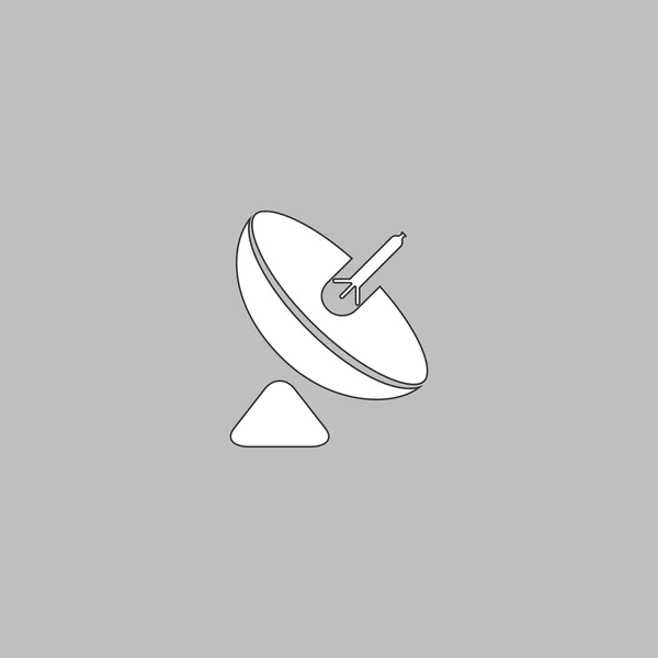 Symbool van de radar-computer — Stockvector