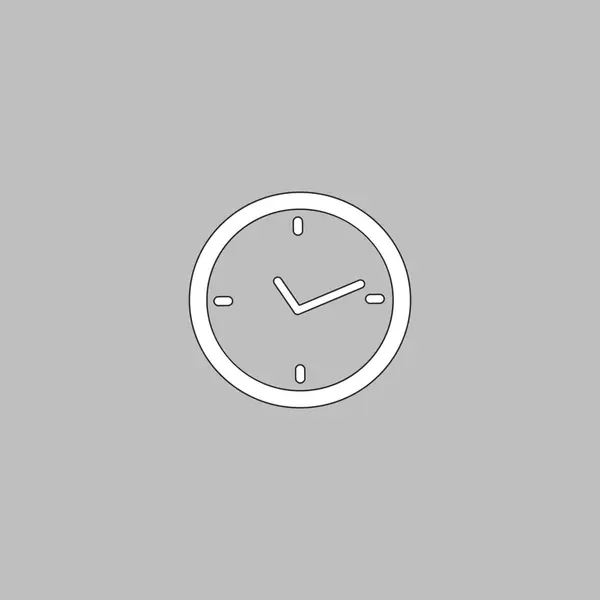 時計コンピューター シンボル — ストックベクタ