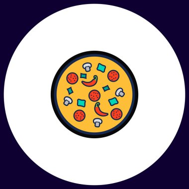 Pizza bilgisayar simgesi