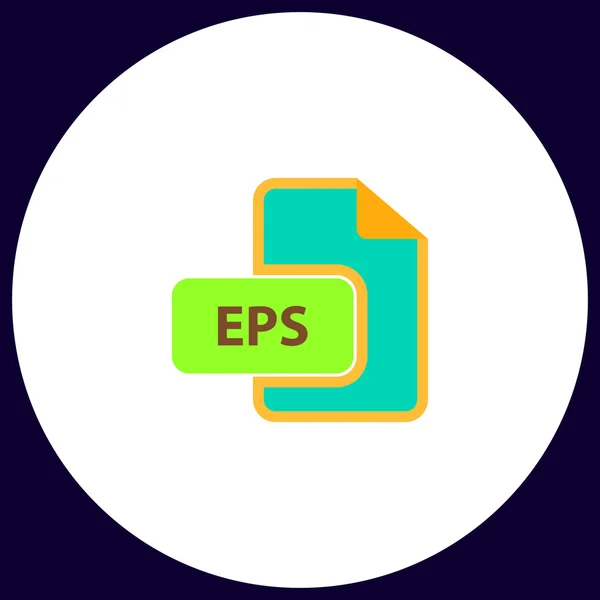 EPS computer symbol — Stock Vector