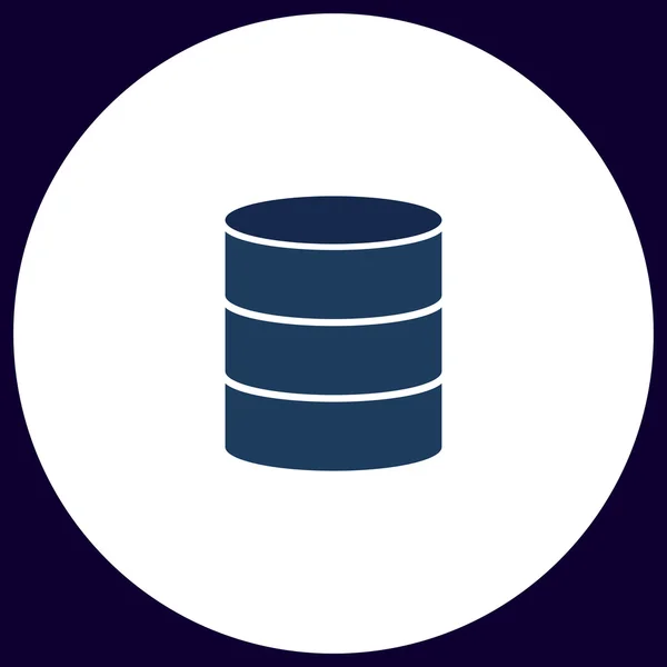 Datenbank-Computersymbol — Stockvektor