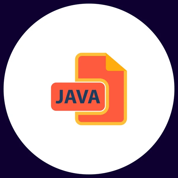 Símbolo informático JAVA Vector de stock por ©burntime555 126440674
