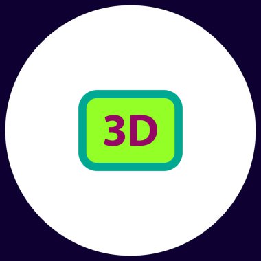 üç boyutlu bilgisayar simgesi