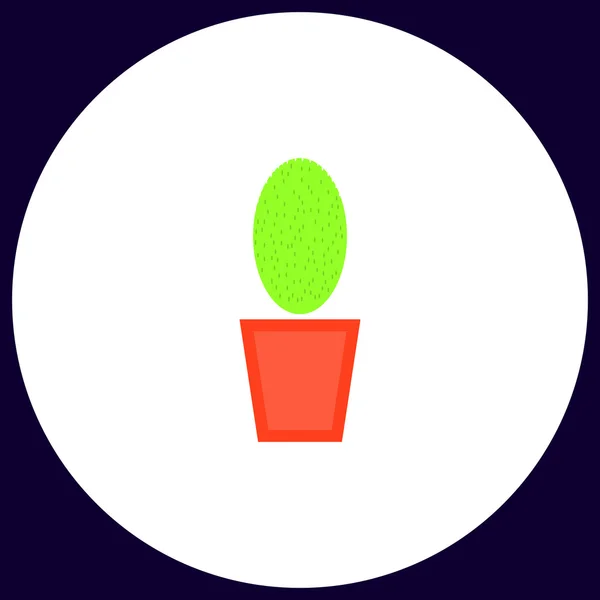 Kaktusy komputer symbol — Wektor stockowy