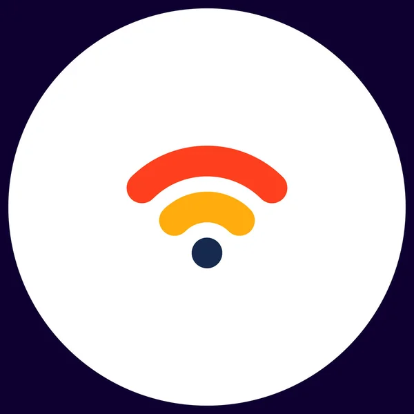 Wi-Fi σήμα υπολογιστή σύμβολο — Διανυσματικό Αρχείο