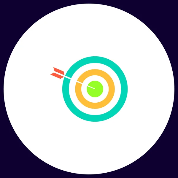 Bullseye komputer symbol — Wektor stockowy