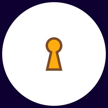 Anahtar deliği bilgisayar simgesi