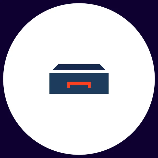 Box-Computer-Symbol — Stockvektor