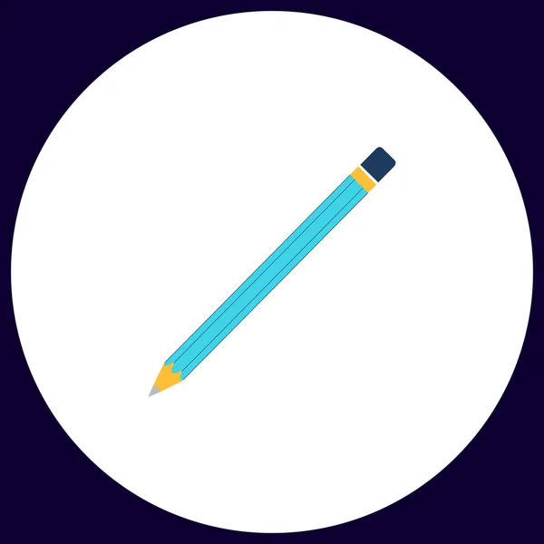 Símbolo do computador a lápis —  Vetores de Stock