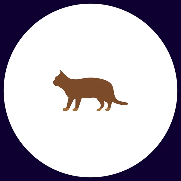 Pussycat computer symbool — Stockvector