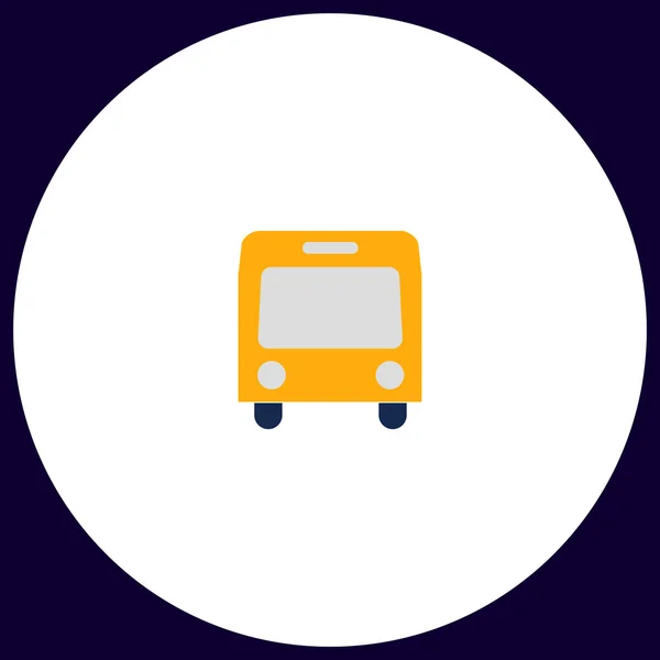 Autobus počítač symbol — Stockový vektor