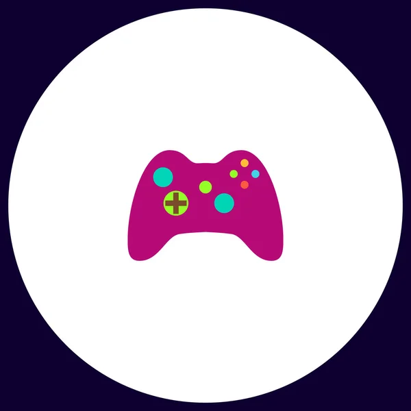 Simbolo del computer Gamepad — Vettoriale Stock