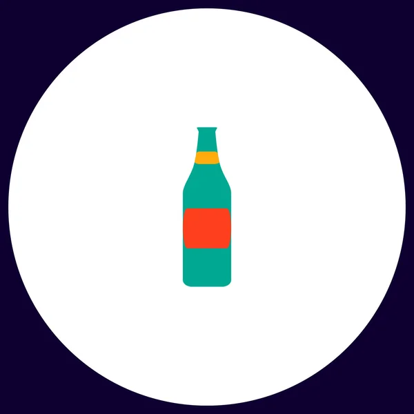 Bottle computer symbol — Stock Vector
