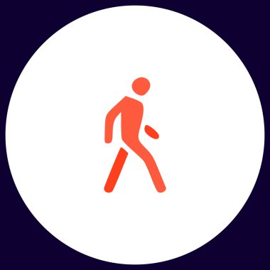 Yürüyüş adam bilgisayar simgesi