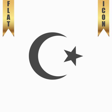 Islam düz simgesi