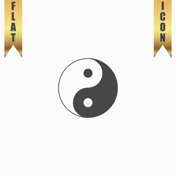 Ying yang symbol of harmony and balance