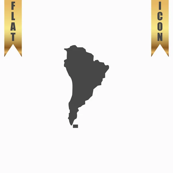 1.南美洲地图 — 图库矢量图片