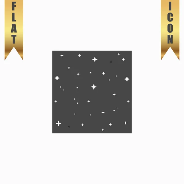 Patrón vectorial hecho con estrellas en cuadrado — Vector de stock