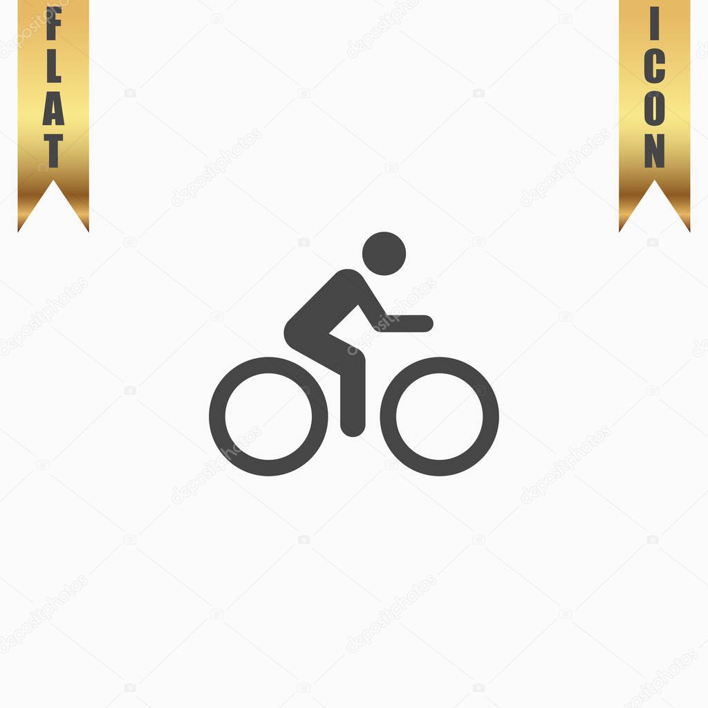 cycling road icon