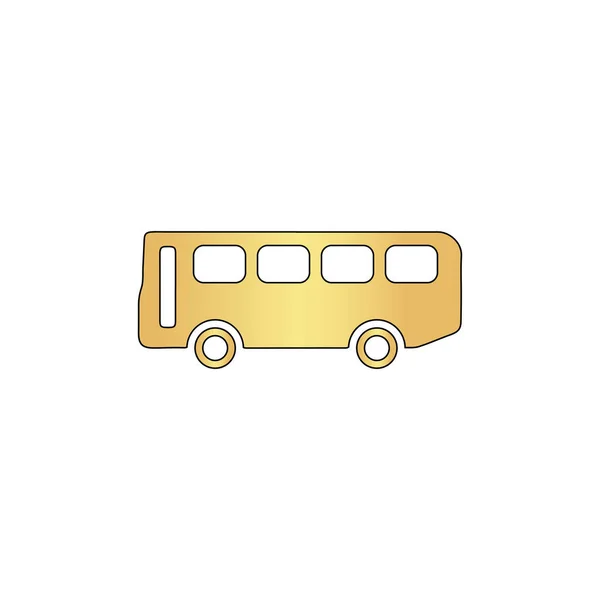 Oude Bus computer symbool — Stockvector