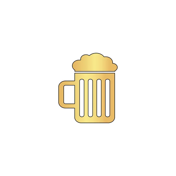 Beer computer symbol — Stock Vector