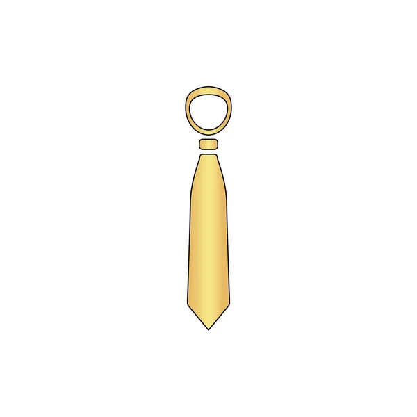 Computersymbol Krawatte — Stockvektor