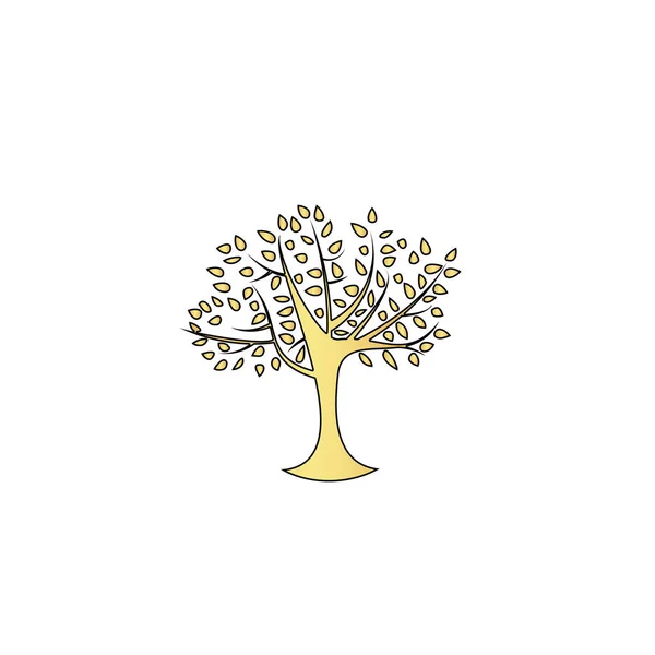 メープルの木のコンピューター シンボル — ストックベクタ