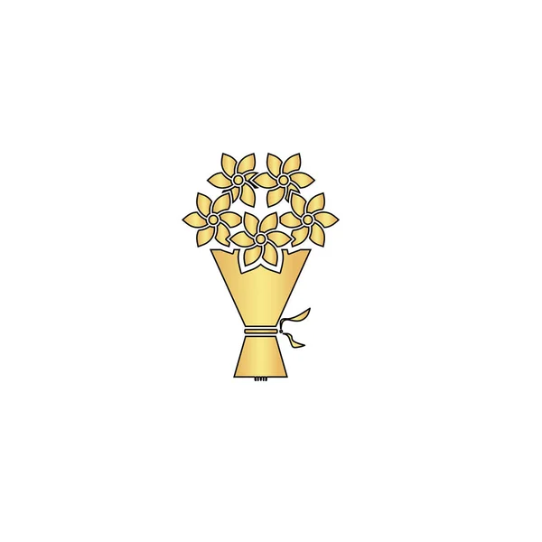 Bouquet computer symbol — Stock Vector