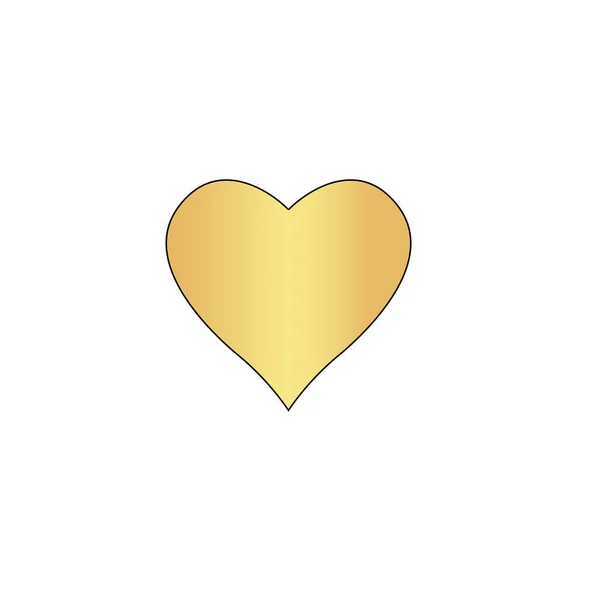 Heart computer symbol — Stock Vector