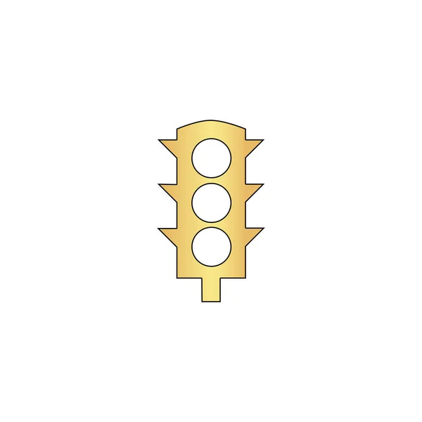Semafori simbolo del computer — Vettoriale Stock