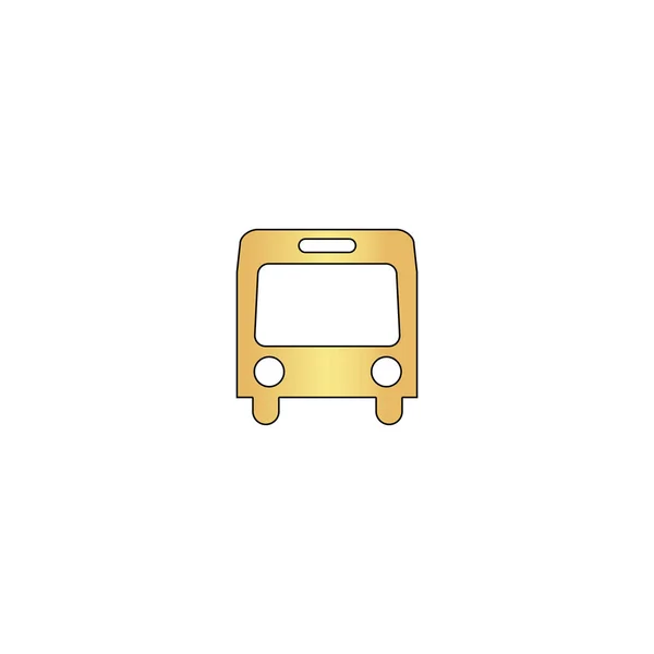 Autobus bilgisayar simgesi — Stok Vektör