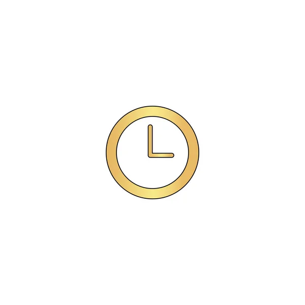 Символ комп'ютера годинника — стоковий вектор