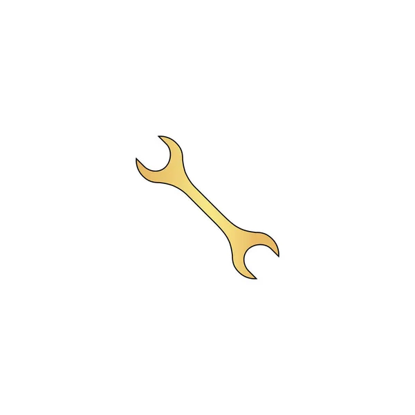 Llave símbolo de la computadora — Vector de stock