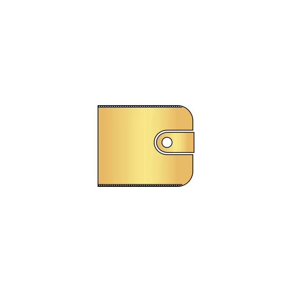 Wallet computer symbol — Stock Vector