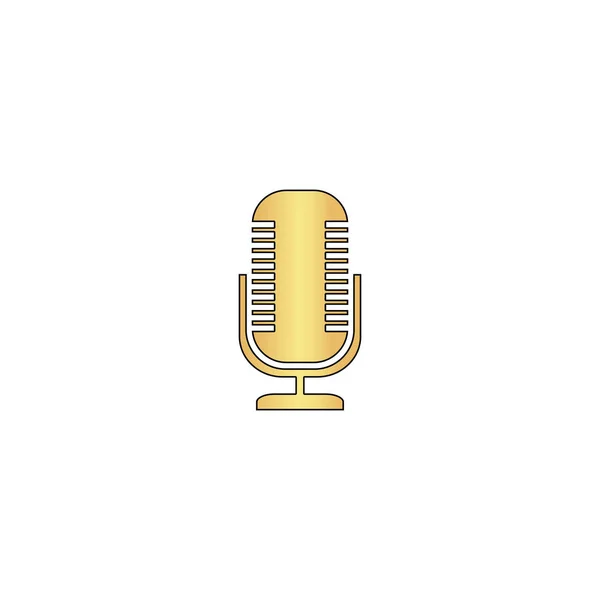 Microphone symbole de l'ordinateur — Image vectorielle