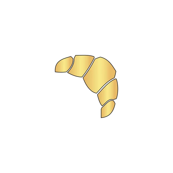 Croissant počítače symbol — Stockový vektor