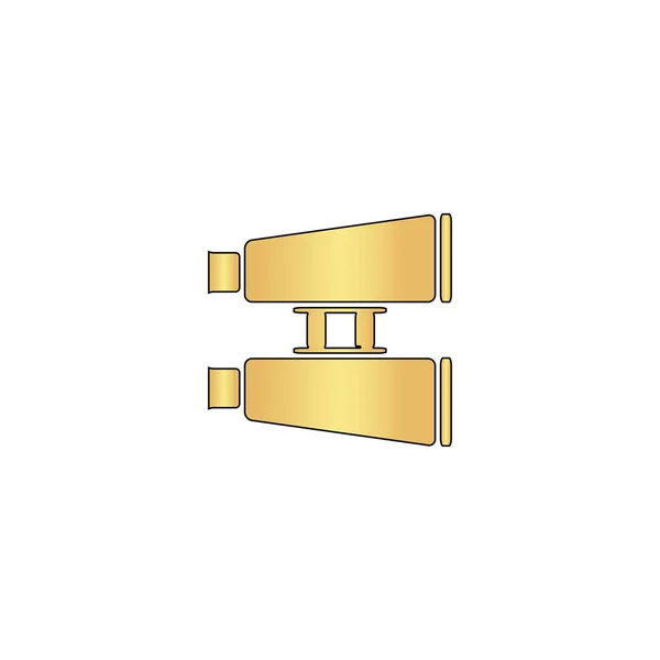 Fernglas-Computersymbol — Stockvektor