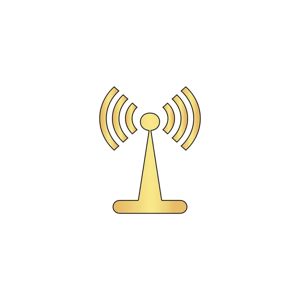 Antennencomputer-Symbol — Stockvektor