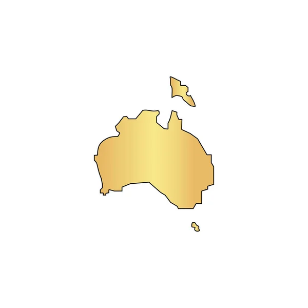 オーストラリア コンピューター シンボル — ストックベクタ